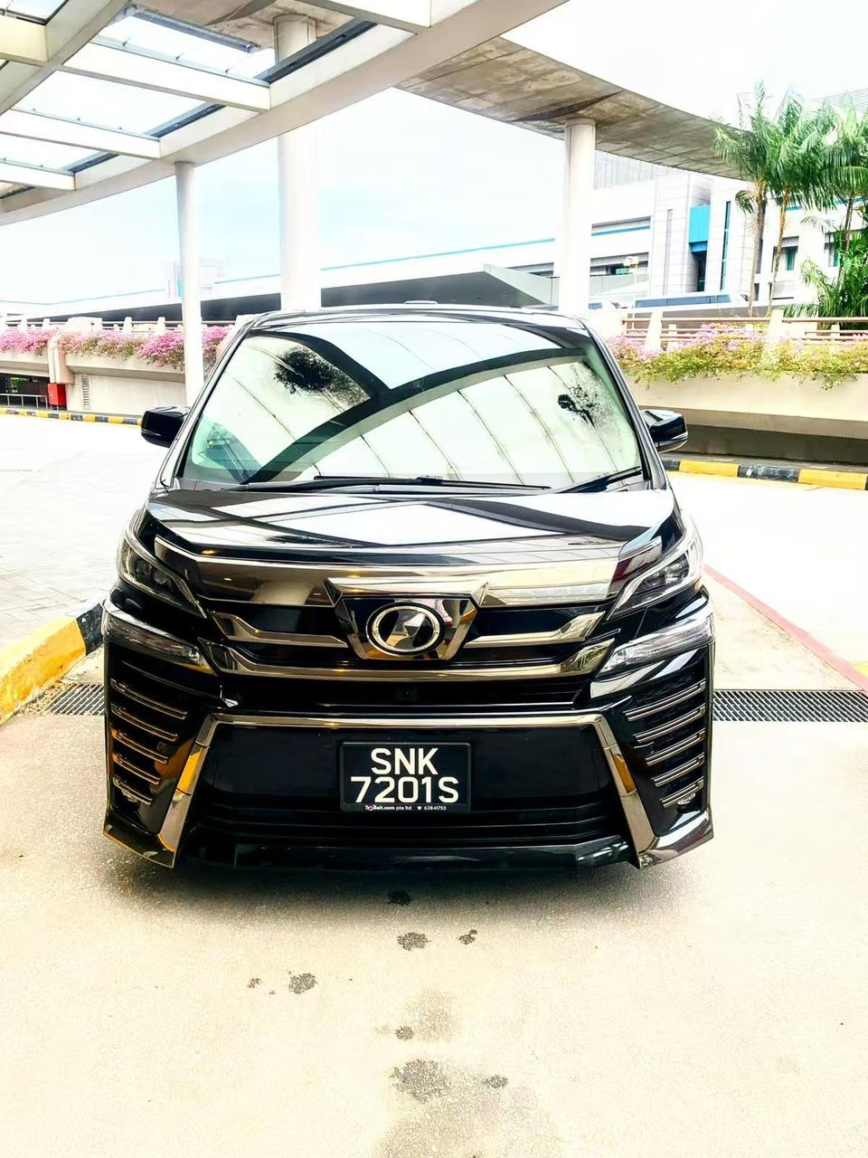 2016 TOYOTA VELLFIRE BLACK